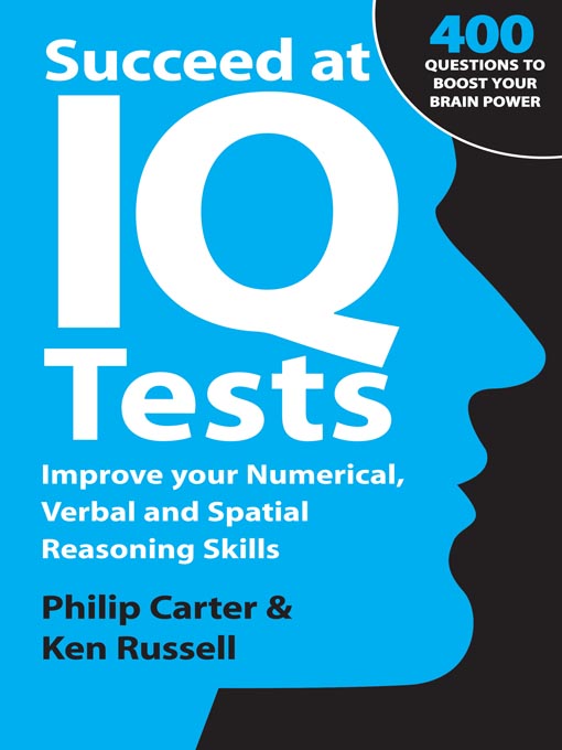 Title details for Succeed at IQ Tests by Philip Carter - Wait list